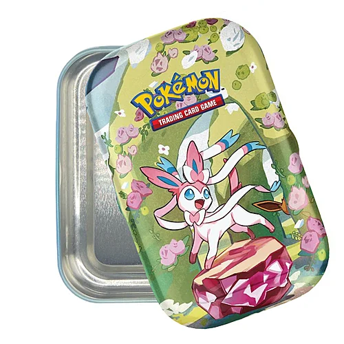 Prismatic Evolutions: Sylveon Empty Mini Tin — Prismatic Evolutions