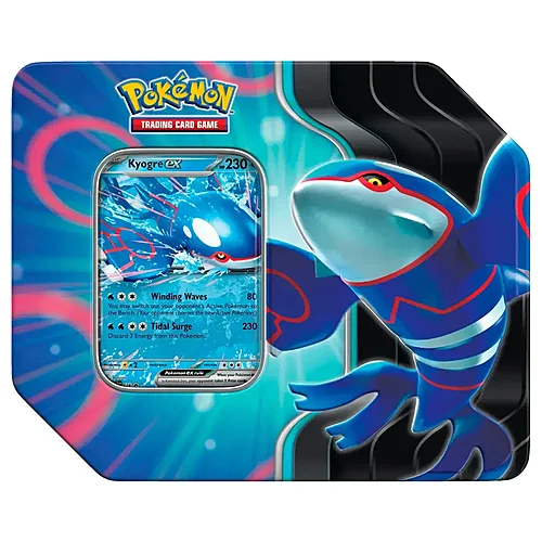 Azure Legends: Kyogre ex Tin — Pokémon Products
