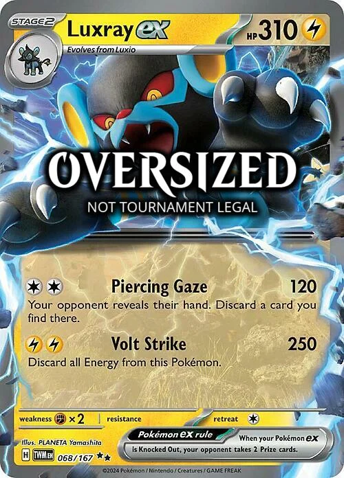 Luxray ex — SV Black Star Promos
