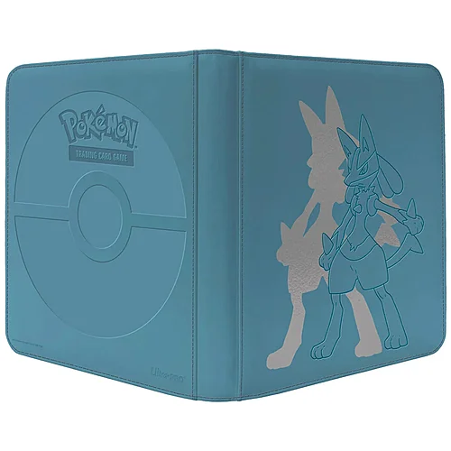 Elite Series: Lucario 12-Pocket Zippered PRO-Binder — Pokémon Products