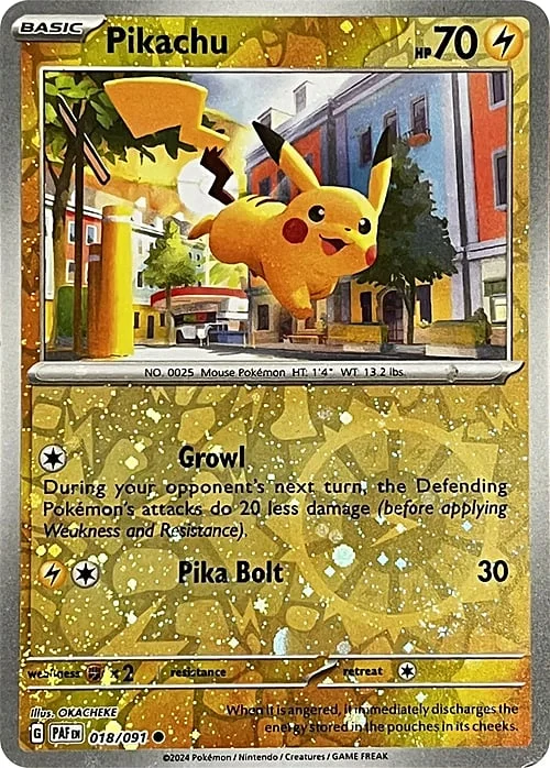Pikachu — Theme Deck & Blisters Exclusives