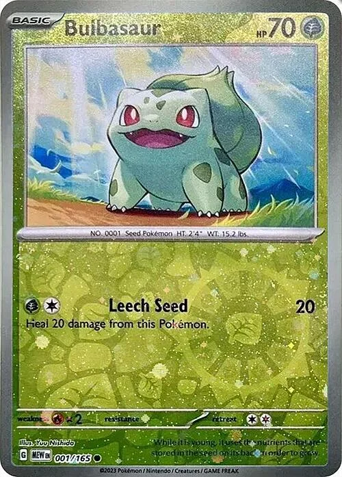 Bulbasaur — Theme Deck & Blisters Exclusives