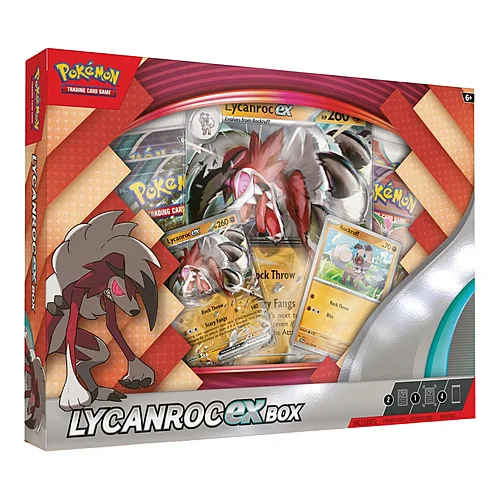 Lycanroc ex Box — Scarlet & Violet Products