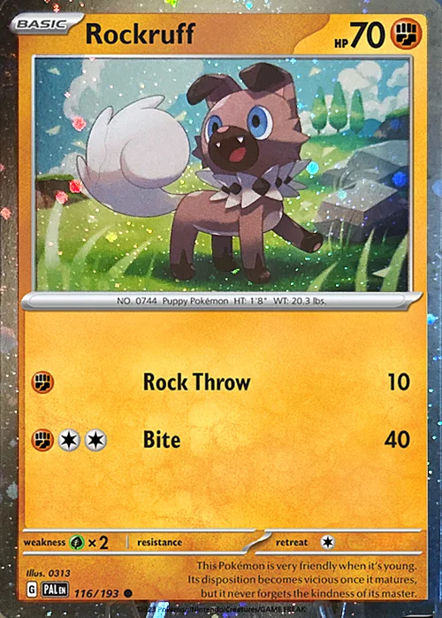 Rockruff — Theme Deck & Blisters Exclusives