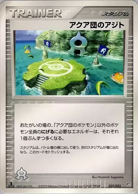 Team Aqua Hideout — Aqua Deck Kit