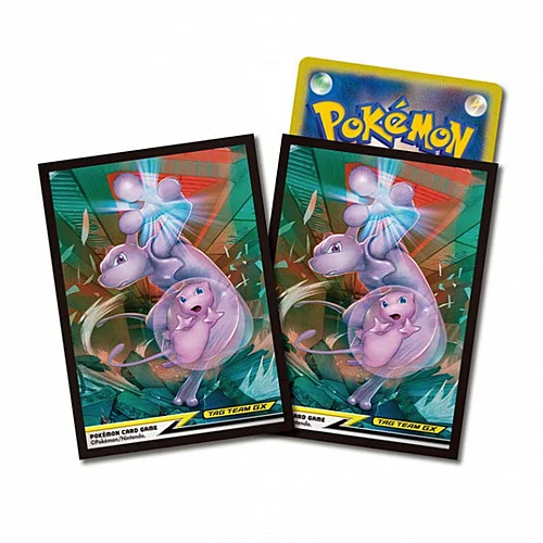 Miracle Twin: Mewtwo & Mew Tag Team GX Sleeves — Miracle Twin