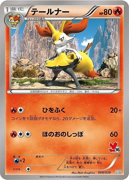 Braixen — XY Beginning Set