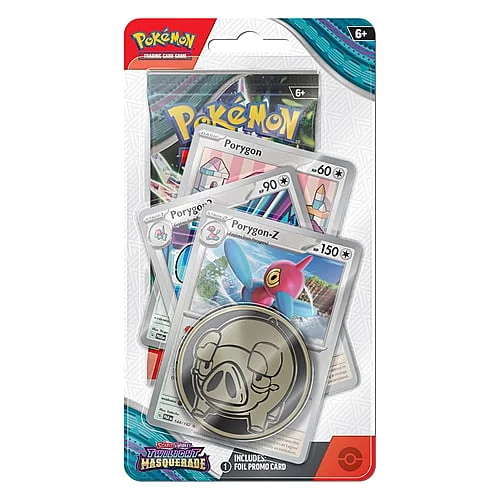 Twilight Masquerade: Porygon-Z Premium Checklane Blister — Twilight Masquerade