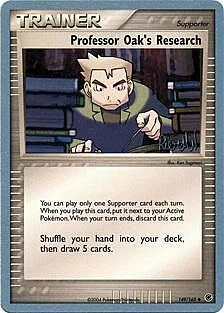 Professor Oak's Research — World Championship Decks 2004