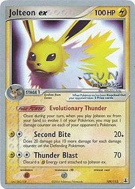 Jolteon ex — World Championship Decks 2007