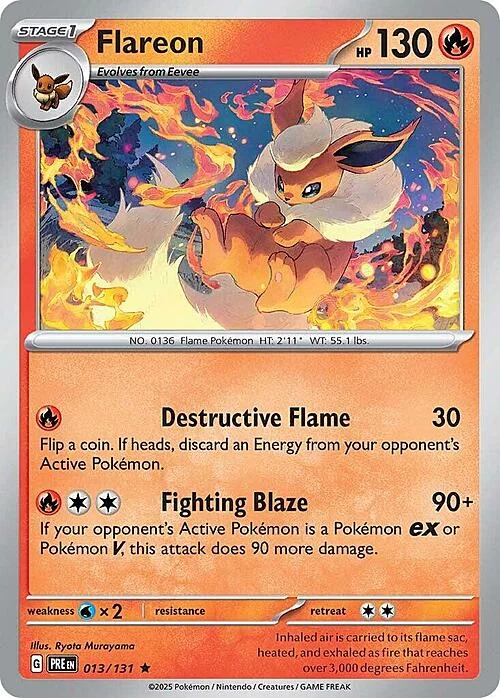 Flareon — Prismatic Evolutions