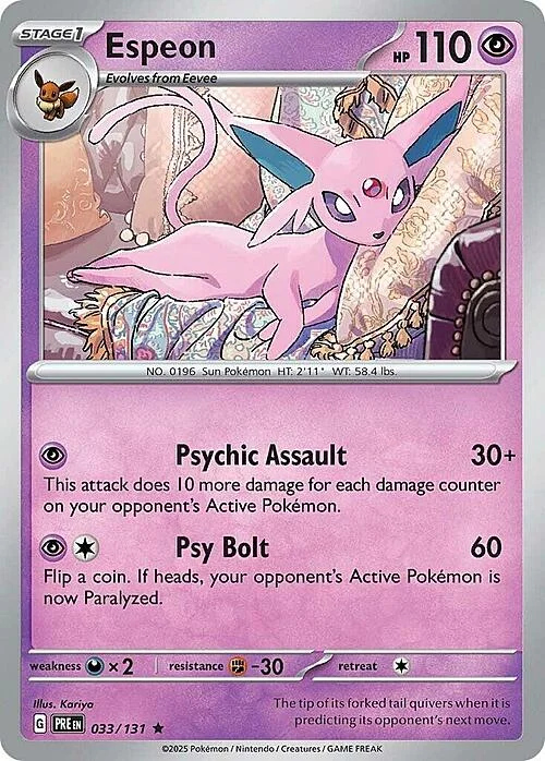 Espeon — Prismatic Evolutions
