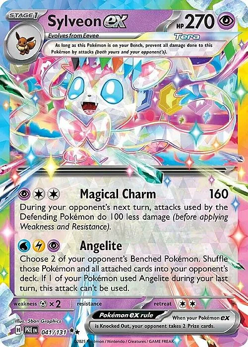 Sylveon ex — Prismatic Evolutions