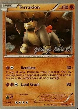 Terrakion — World Championship Decks 2012