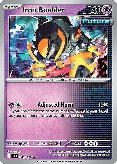Iron Boulder — Prismatic Evolutions