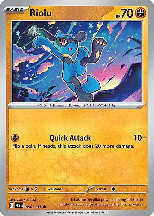 Riolu — Prismatic Evolutions