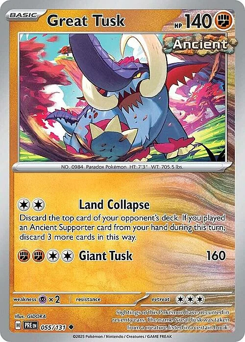 Great Tusk — Prismatic Evolutions