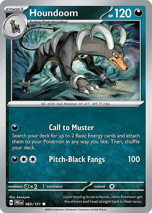 Houndoom — Prismatic Evolutions