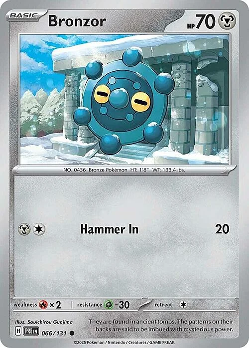 Bronzor — Prismatic Evolutions