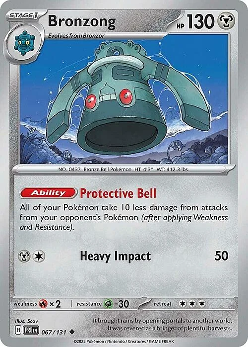 Bronzong — Prismatic Evolutions