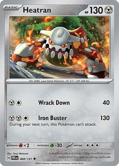 Heatran — Prismatic Evolutions