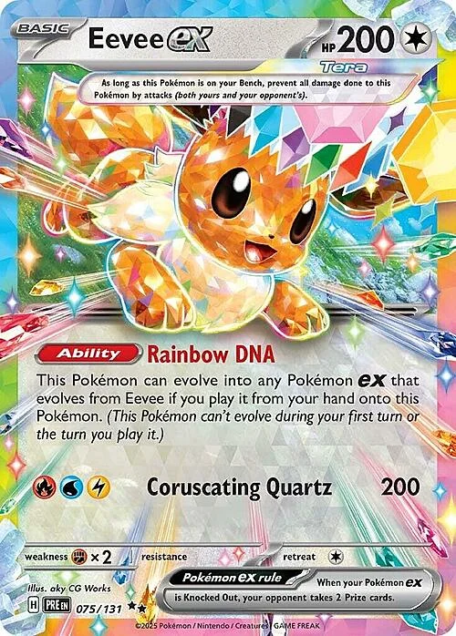 Eevee ex — Prismatic Evolutions