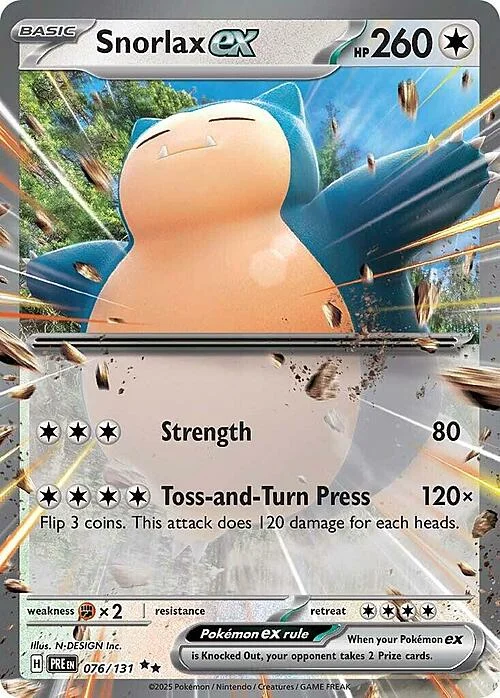Snorlax ex — Prismatic Evolutions