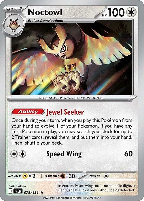 Noctowl — Prismatic Evolutions