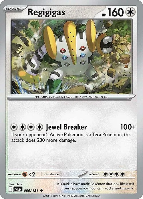 Regigigas — Prismatic Evolutions