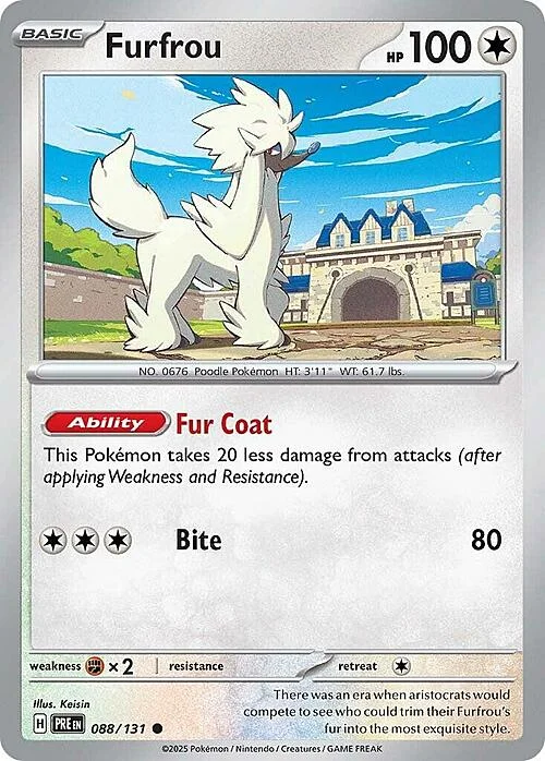 Furfrou — Prismatic Evolutions