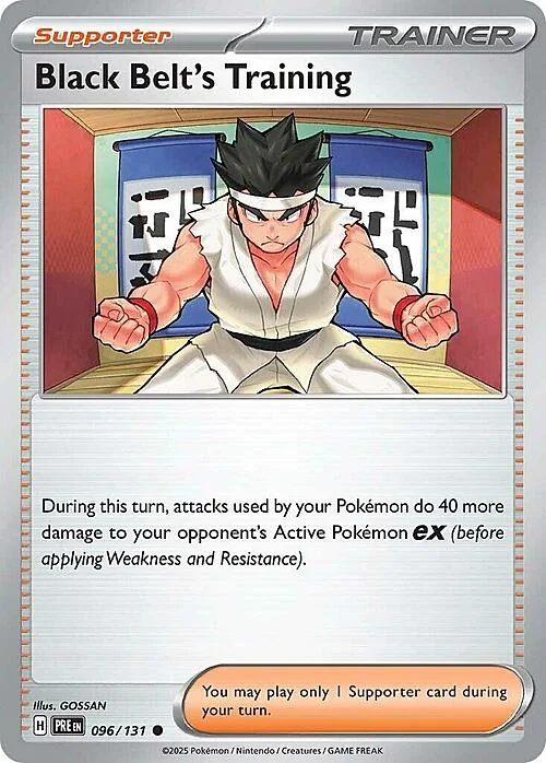 Black Belt's Training — Prismatic Evolutions