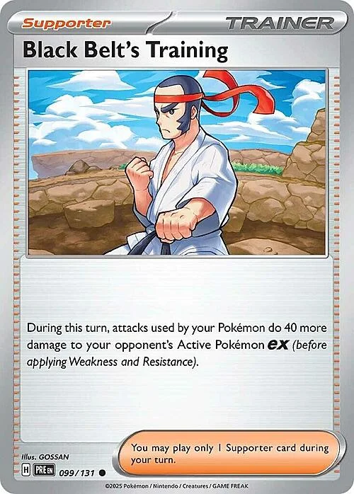 Black Belt's Training — Prismatic Evolutions