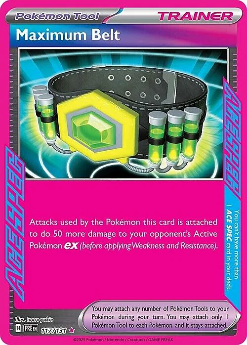 Maximum Belt — Prismatic Evolutions