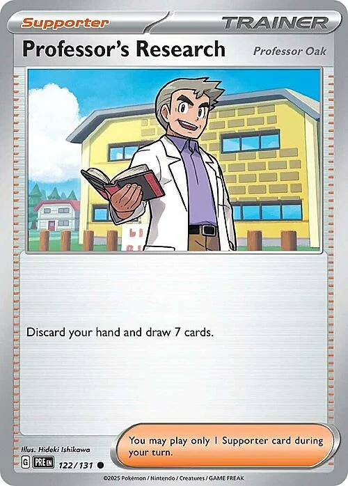 Professor's Research - Professor Oak — Prismatic Evolutions