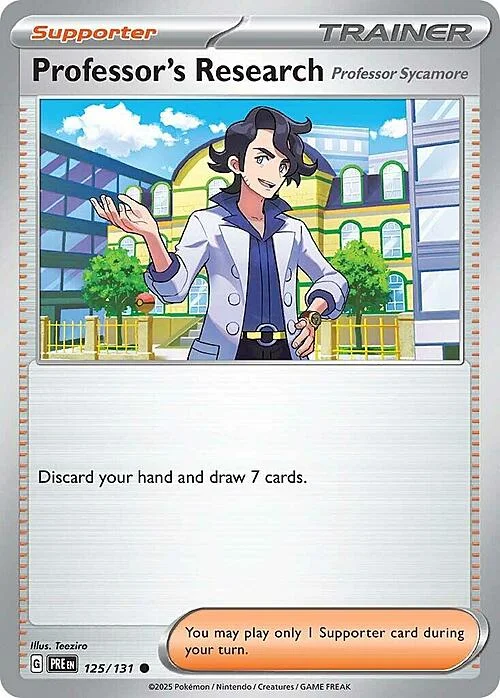 Professor's Research - Professor Sycamore — Prismatic Evolutions