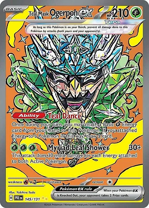Teal Mask Ogerpon ex — Prismatic Evolutions