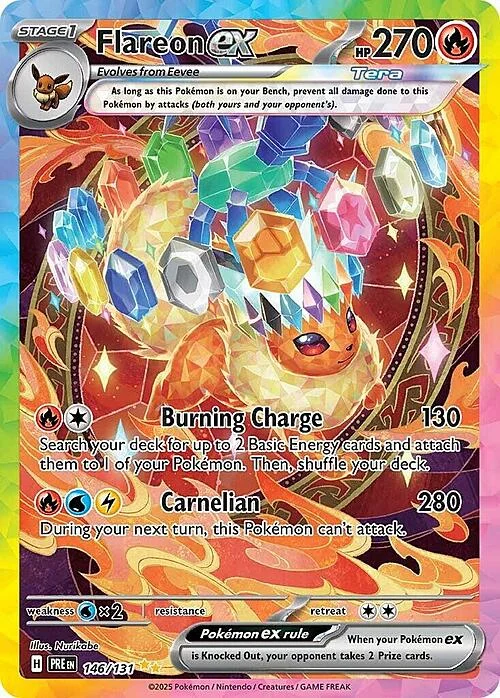 Flareon ex — Prismatic Evolutions