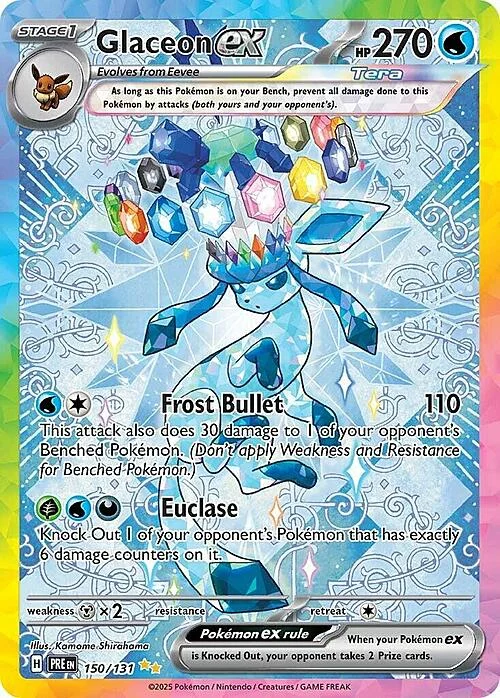 Glaceon ex — Prismatic Evolutions