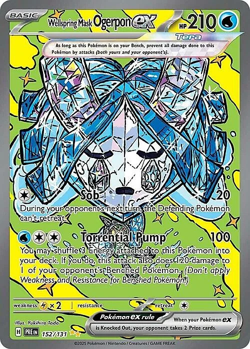 Wellspring Mask Ogerpon ex — Prismatic Evolutions