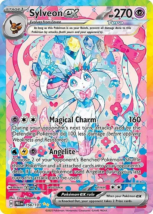 Sylveon ex — Prismatic Evolutions
