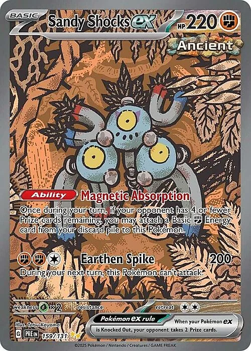 Sandy Shocks ex — Prismatic Evolutions