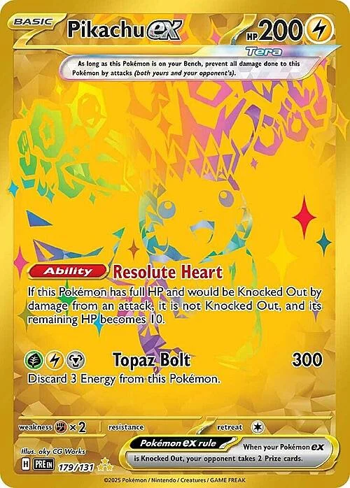 Pikachu ex — Prismatic Evolutions