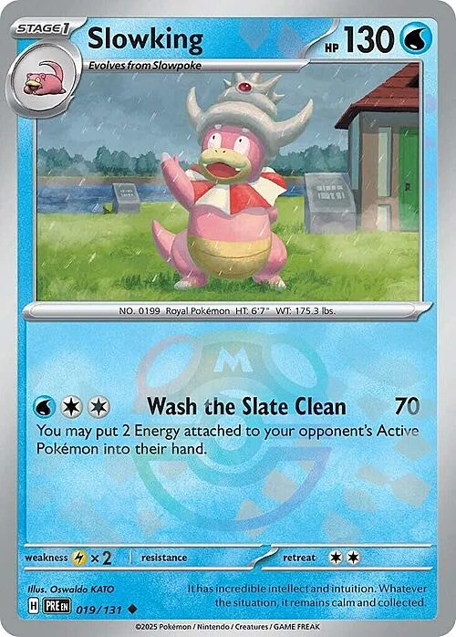 Slowking — Prismatic Evolutions - Master Ball Reverse Holo