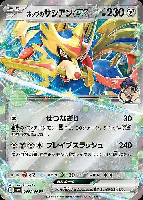 Hop's Zacian ex — Battle Partners