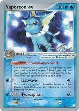 Vaporeon ex — World Championship Decks 2007
