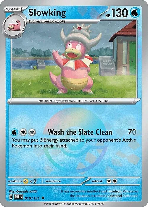 Slowking — Prismatic Evolutions - Poké Ball Reverse Holo