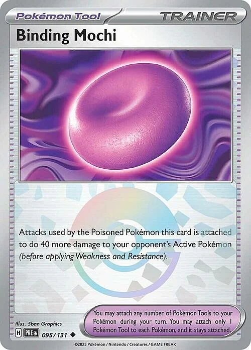 Binding Mochi — Prismatic Evolutions - Poké Ball Reverse Holo