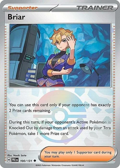 Briar — Prismatic Evolutions - Poké Ball Reverse Holo