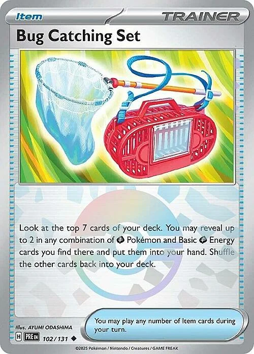 Bug Catching Set — Prismatic Evolutions - Poké Ball Reverse Holo