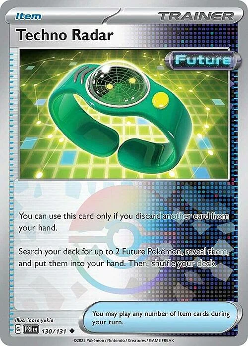 Techno Radar — Prismatic Evolutions - Poké Ball Reverse Holo